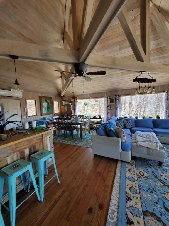 Вилла Treehouse Cathedral In Blue Ridge Mountains, Nc Burnsville Экстерьер фото