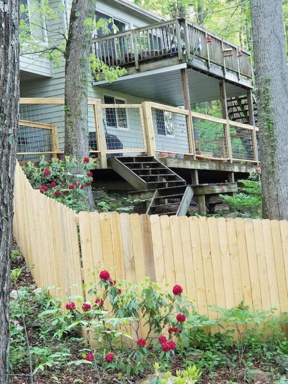 Вилла Treehouse Cathedral In Blue Ridge Mountains, Nc Burnsville Экстерьер фото