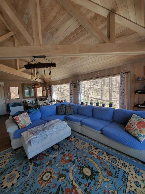 Вилла Treehouse Cathedral In Blue Ridge Mountains, Nc Burnsville Экстерьер фото